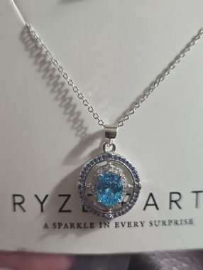 New With Box Ryze Sterling Silver Necklace.
